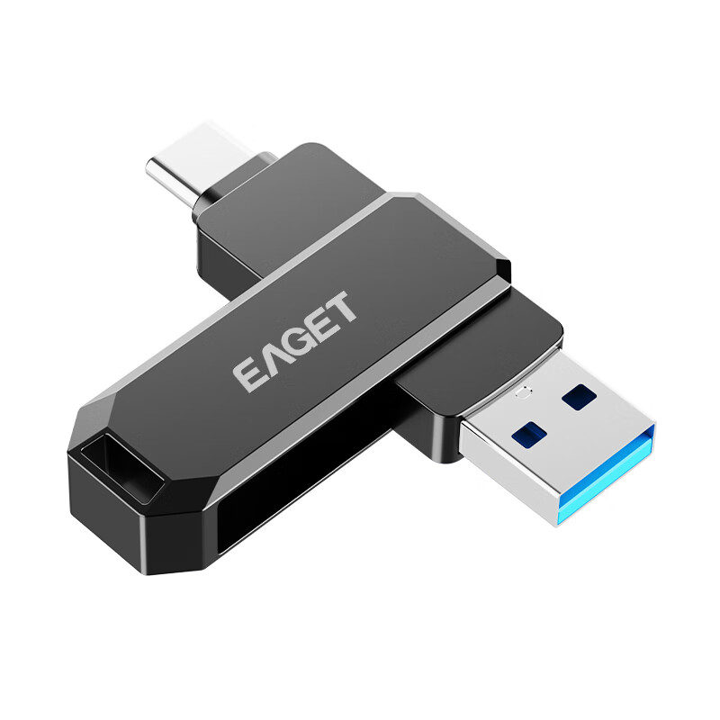 忆捷（EAGET）U盘1个 双接口闪存盘 NO.CF66
