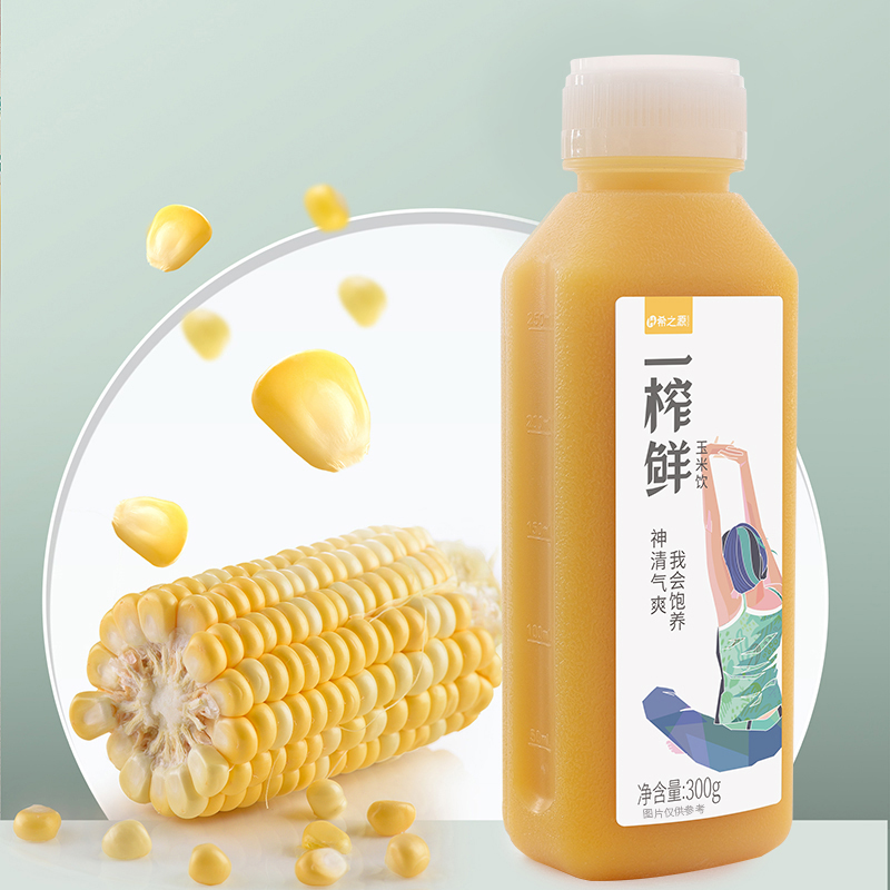 巴东一榨鲜玉米汁 1250ml*6瓶
